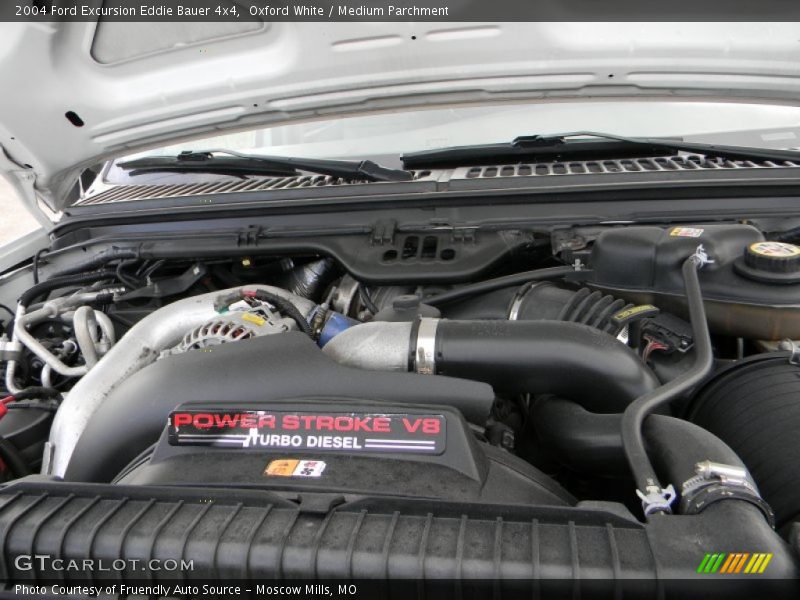 Oxford White / Medium Parchment 2004 Ford Excursion Eddie Bauer 4x4