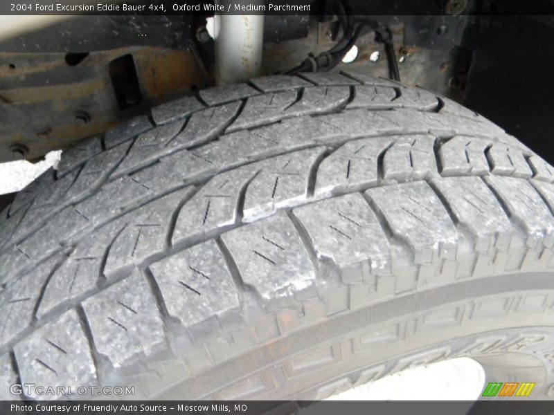 Oxford White / Medium Parchment 2004 Ford Excursion Eddie Bauer 4x4