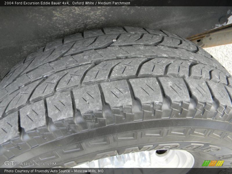 Oxford White / Medium Parchment 2004 Ford Excursion Eddie Bauer 4x4