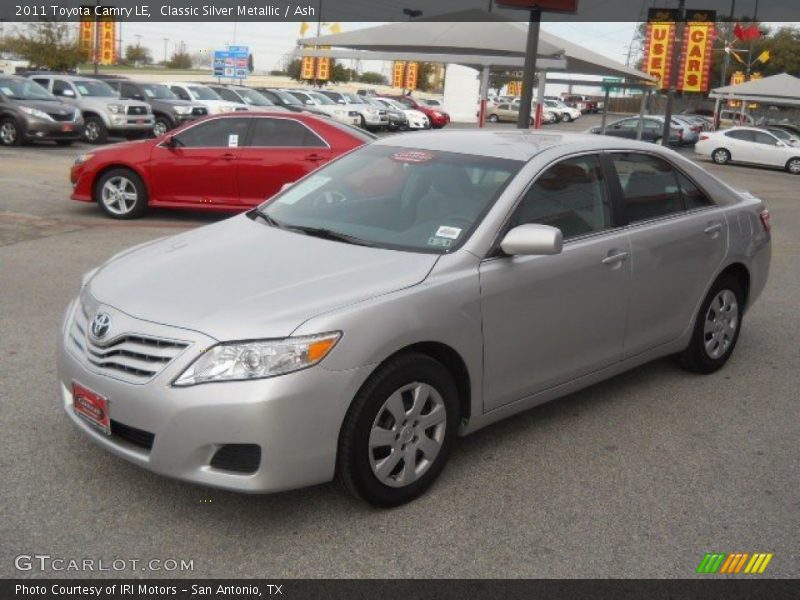 Classic Silver Metallic / Ash 2011 Toyota Camry LE