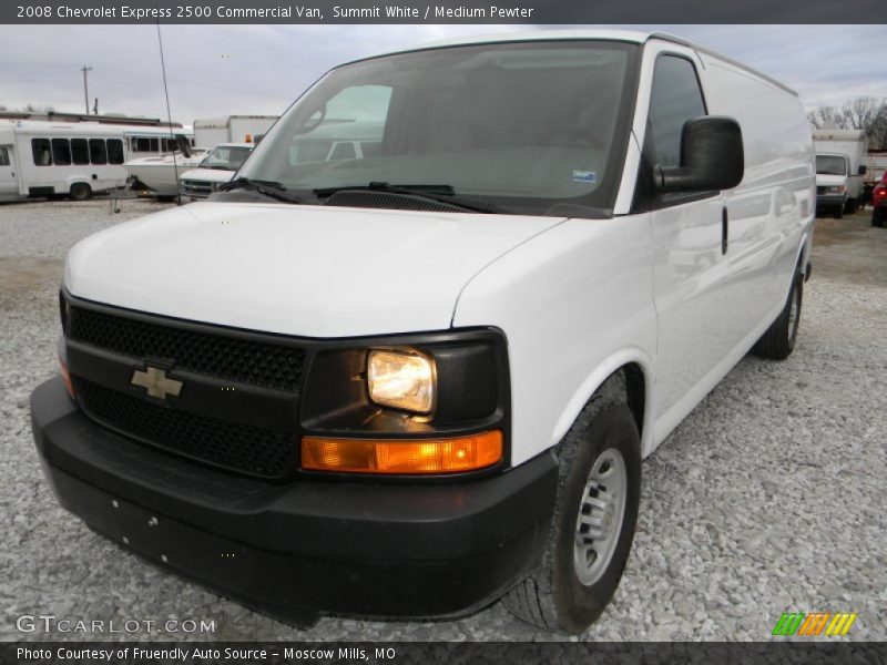 Summit White / Medium Pewter 2008 Chevrolet Express 2500 Commercial Van