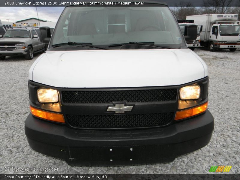 Summit White / Medium Pewter 2008 Chevrolet Express 2500 Commercial Van