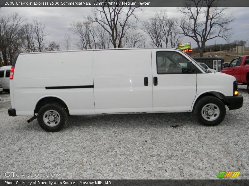 Summit White / Medium Pewter 2008 Chevrolet Express 2500 Commercial Van