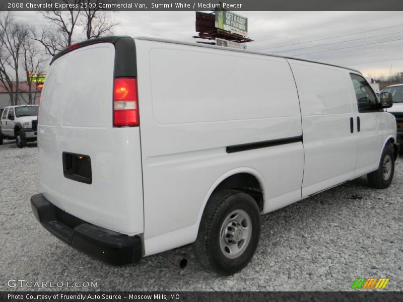 Summit White / Medium Pewter 2008 Chevrolet Express 2500 Commercial Van