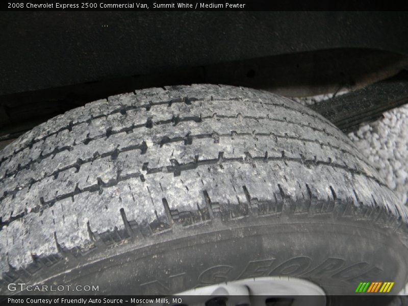 Summit White / Medium Pewter 2008 Chevrolet Express 2500 Commercial Van