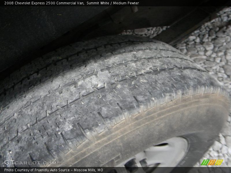 Summit White / Medium Pewter 2008 Chevrolet Express 2500 Commercial Van