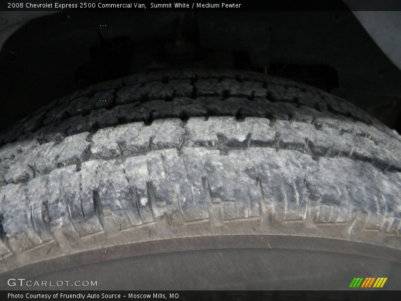 Summit White / Medium Pewter 2008 Chevrolet Express 2500 Commercial Van
