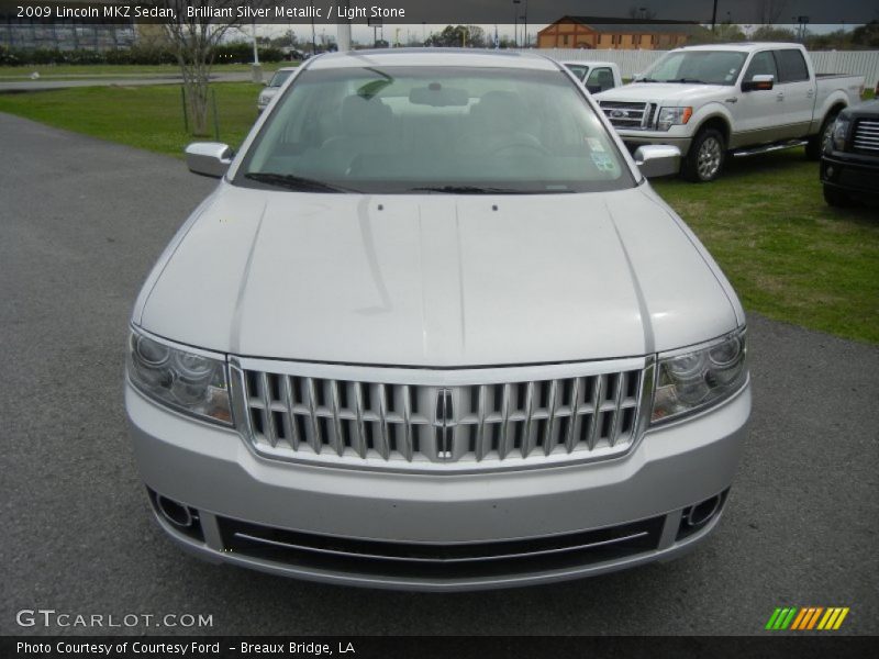 Brilliant Silver Metallic / Light Stone 2009 Lincoln MKZ Sedan