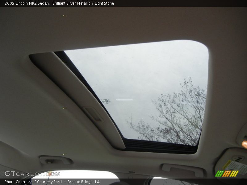 Brilliant Silver Metallic / Light Stone 2009 Lincoln MKZ Sedan