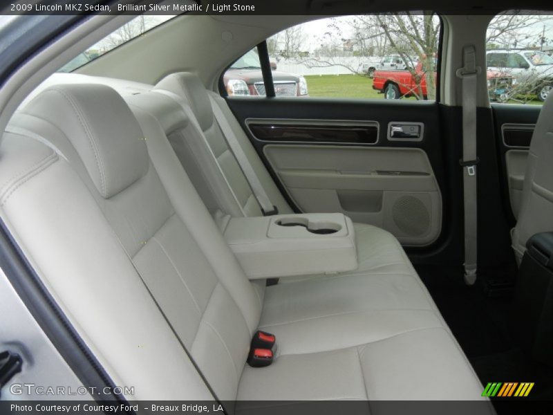 Brilliant Silver Metallic / Light Stone 2009 Lincoln MKZ Sedan