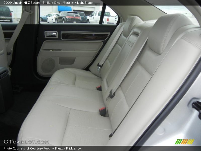 Brilliant Silver Metallic / Light Stone 2009 Lincoln MKZ Sedan