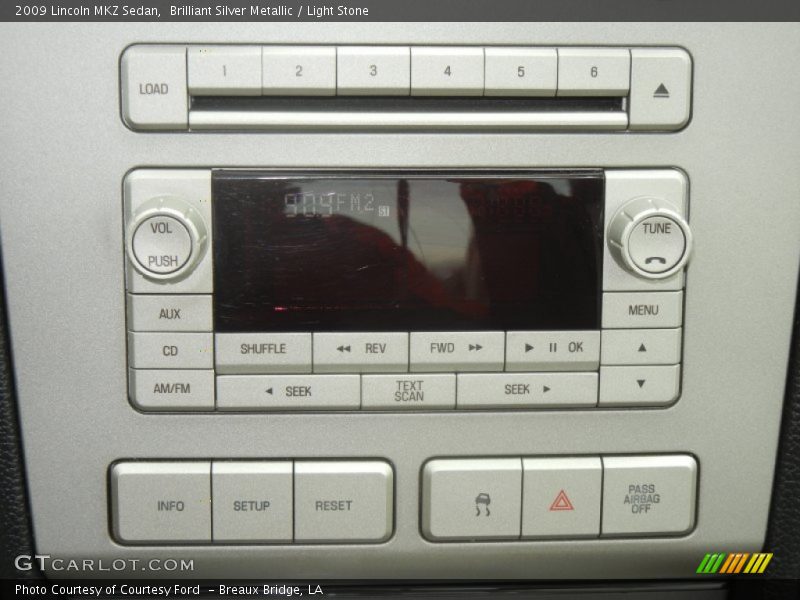 Brilliant Silver Metallic / Light Stone 2009 Lincoln MKZ Sedan