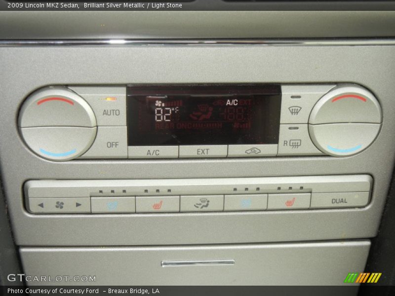 Brilliant Silver Metallic / Light Stone 2009 Lincoln MKZ Sedan