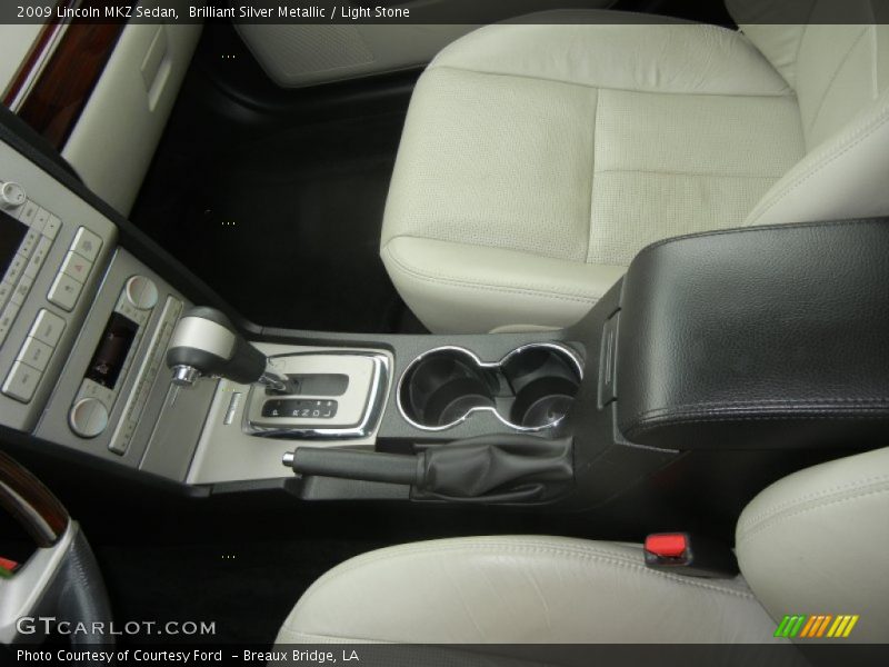 Brilliant Silver Metallic / Light Stone 2009 Lincoln MKZ Sedan
