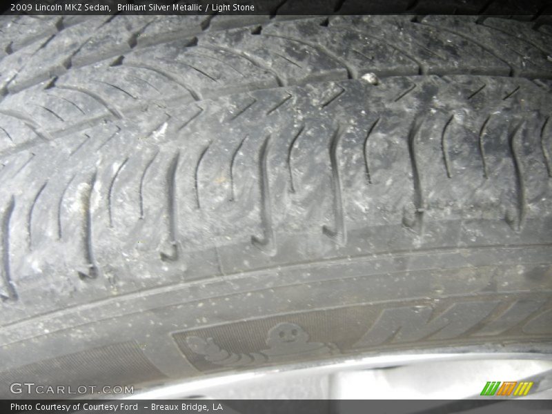 Brilliant Silver Metallic / Light Stone 2009 Lincoln MKZ Sedan
