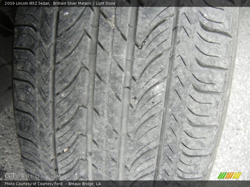 Brilliant Silver Metallic / Light Stone 2009 Lincoln MKZ Sedan
