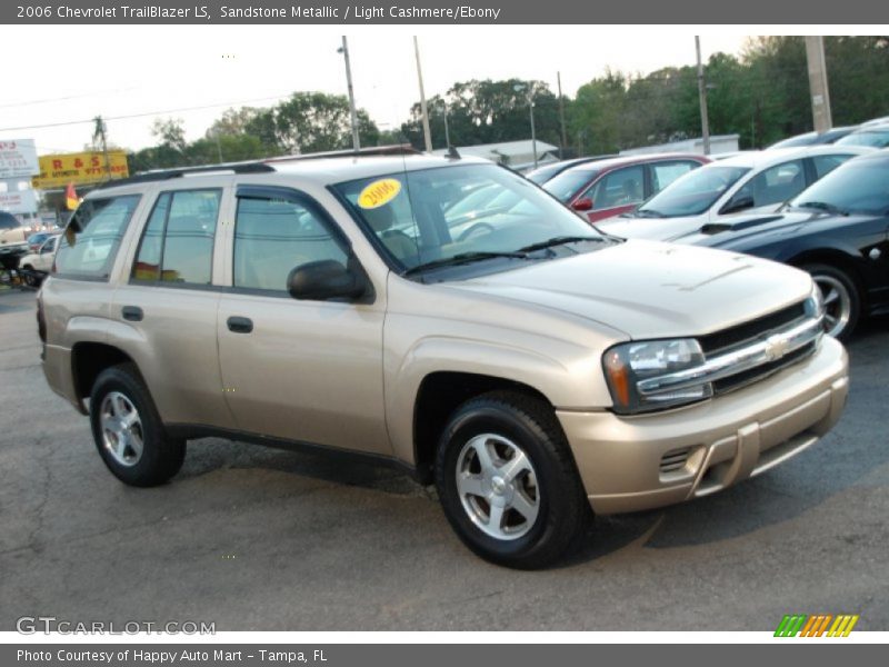 Sandstone Metallic / Light Cashmere/Ebony 2006 Chevrolet TrailBlazer LS