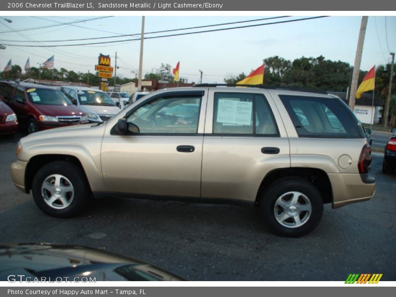 Sandstone Metallic / Light Cashmere/Ebony 2006 Chevrolet TrailBlazer LS