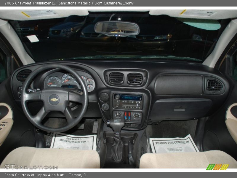 Sandstone Metallic / Light Cashmere/Ebony 2006 Chevrolet TrailBlazer LS