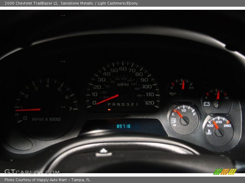 Sandstone Metallic / Light Cashmere/Ebony 2006 Chevrolet TrailBlazer LS