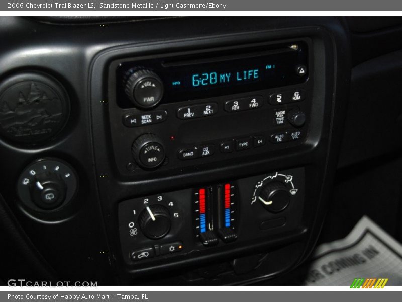 Sandstone Metallic / Light Cashmere/Ebony 2006 Chevrolet TrailBlazer LS