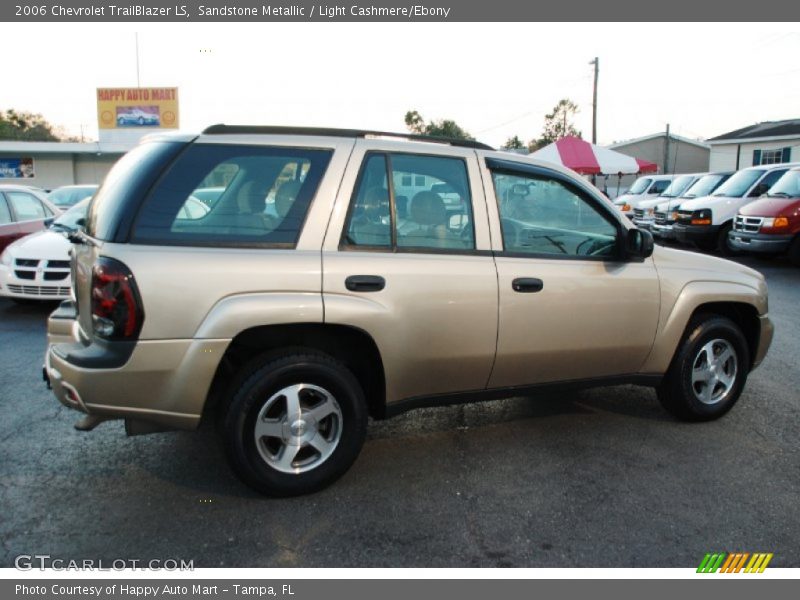 Sandstone Metallic / Light Cashmere/Ebony 2006 Chevrolet TrailBlazer LS