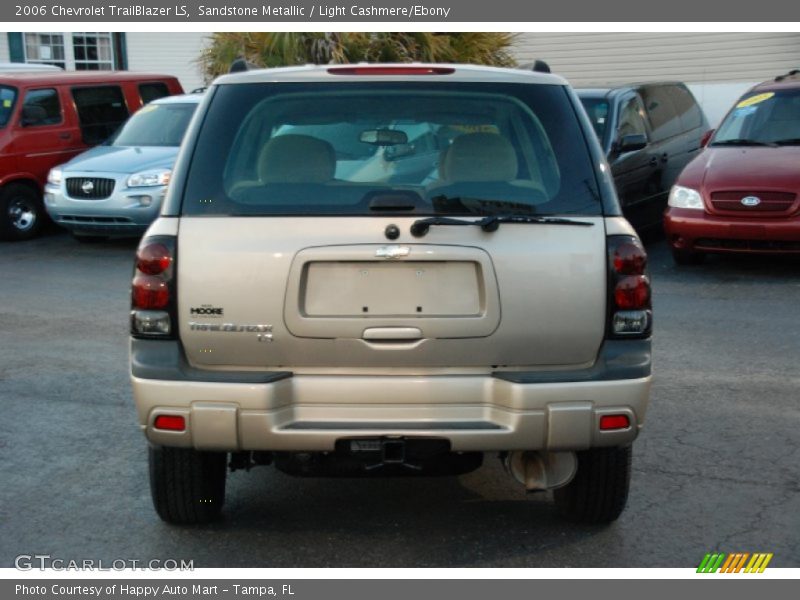 Sandstone Metallic / Light Cashmere/Ebony 2006 Chevrolet TrailBlazer LS
