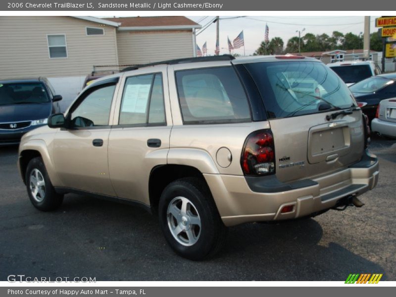 Sandstone Metallic / Light Cashmere/Ebony 2006 Chevrolet TrailBlazer LS