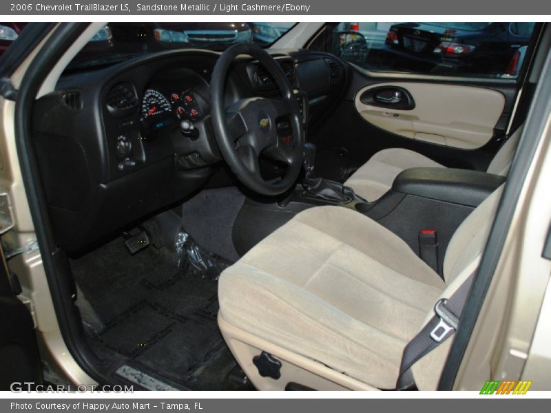 Sandstone Metallic / Light Cashmere/Ebony 2006 Chevrolet TrailBlazer LS