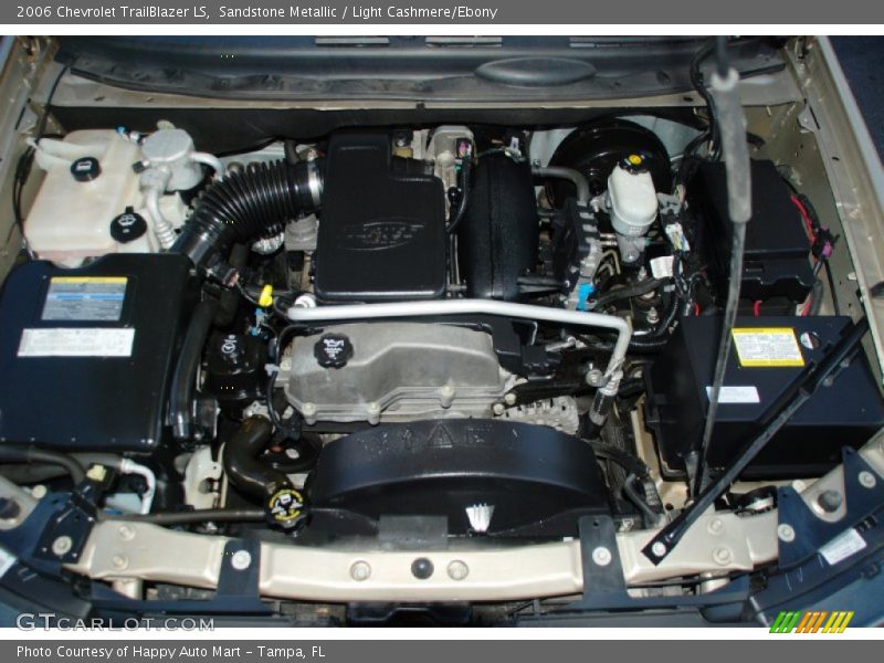 Sandstone Metallic / Light Cashmere/Ebony 2006 Chevrolet TrailBlazer LS