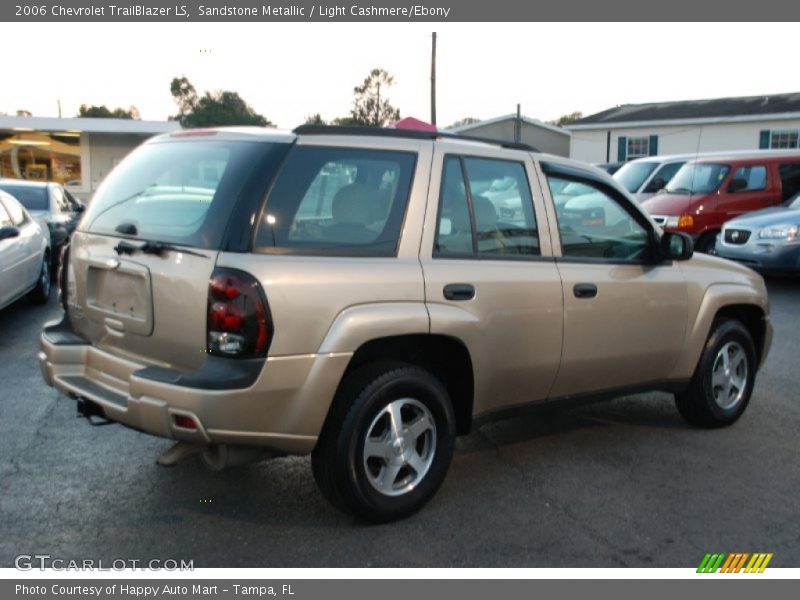 Sandstone Metallic / Light Cashmere/Ebony 2006 Chevrolet TrailBlazer LS