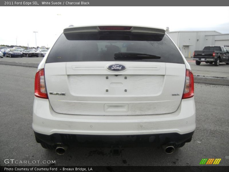 White Suede / Charcoal Black 2011 Ford Edge SEL
