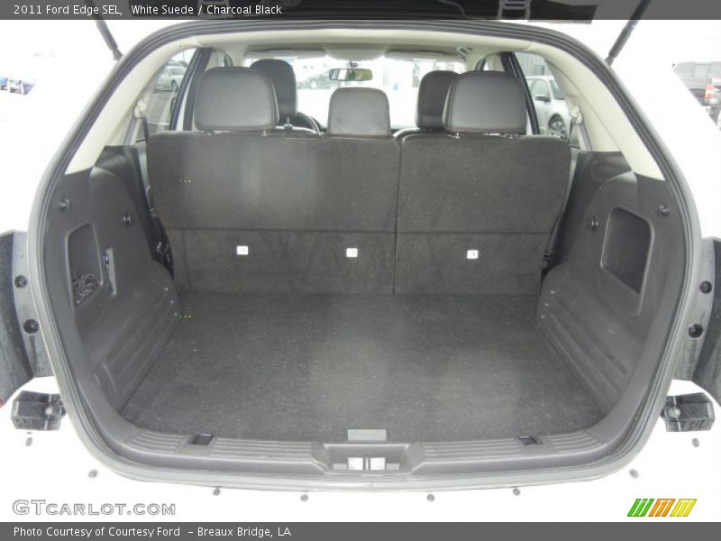 White Suede / Charcoal Black 2011 Ford Edge SEL