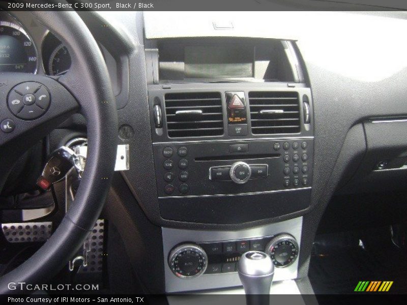 Black / Black 2009 Mercedes-Benz C 300 Sport