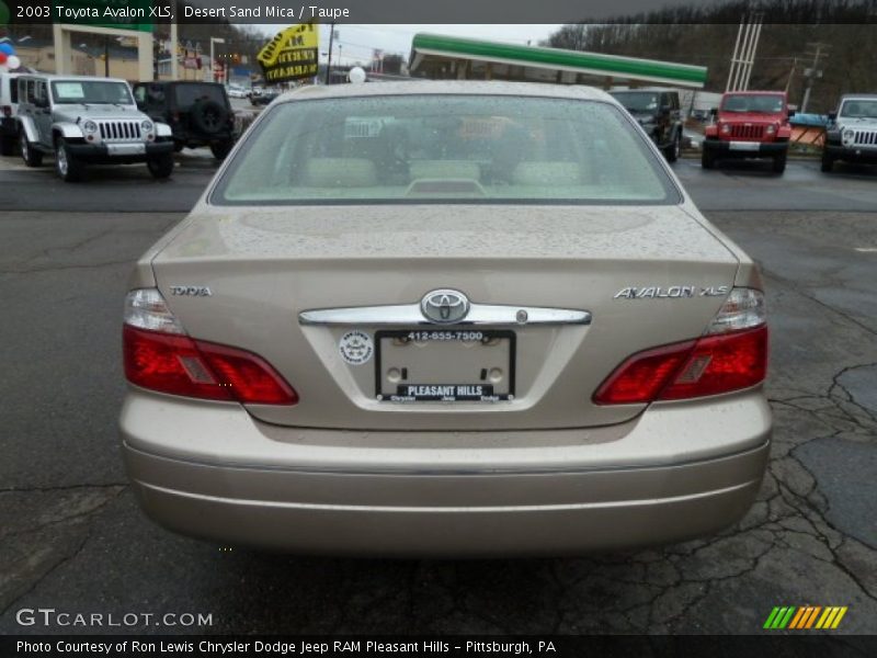 Desert Sand Mica / Taupe 2003 Toyota Avalon XLS
