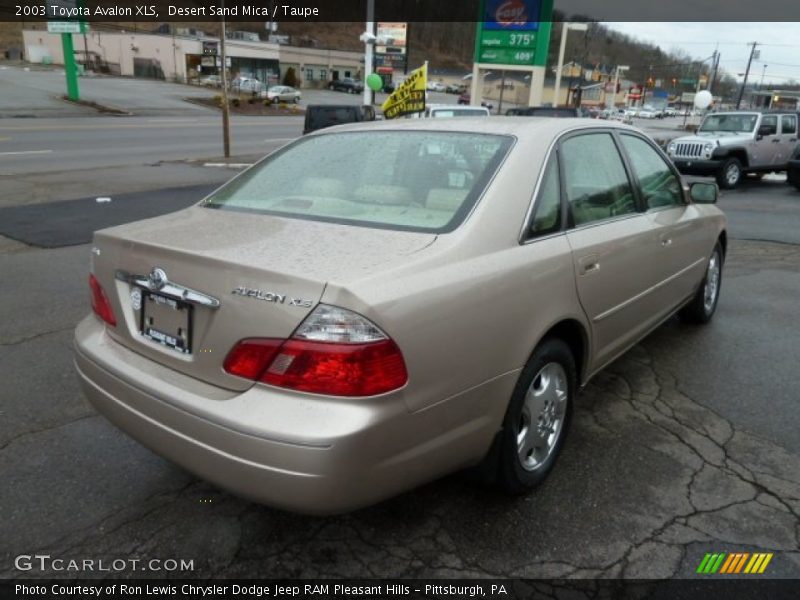 Desert Sand Mica / Taupe 2003 Toyota Avalon XLS
