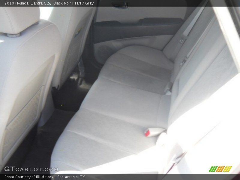 Black Noir Pearl / Gray 2010 Hyundai Elantra GLS