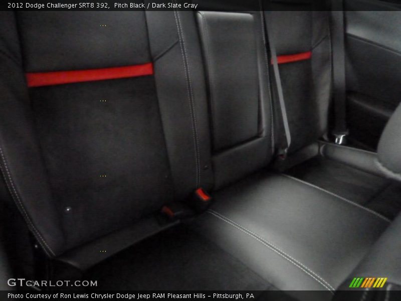 Pitch Black / Dark Slate Gray 2012 Dodge Challenger SRT8 392