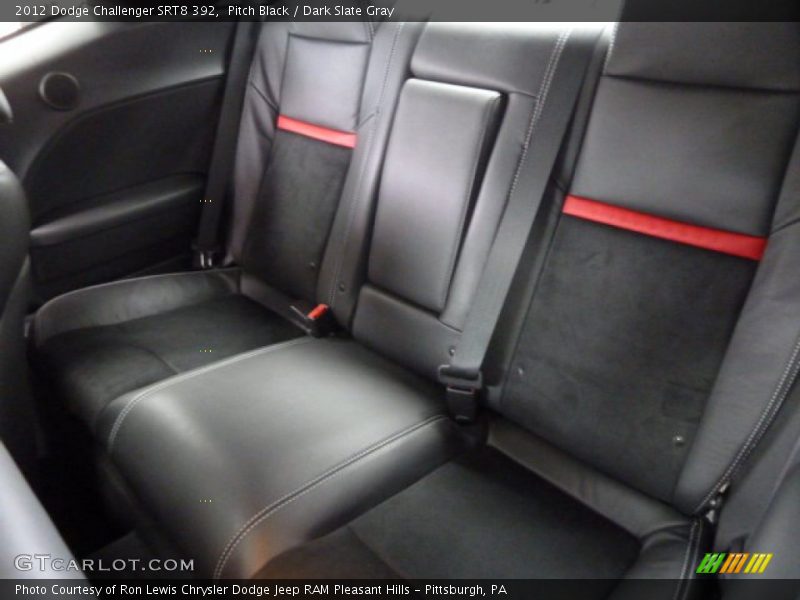 Pitch Black / Dark Slate Gray 2012 Dodge Challenger SRT8 392