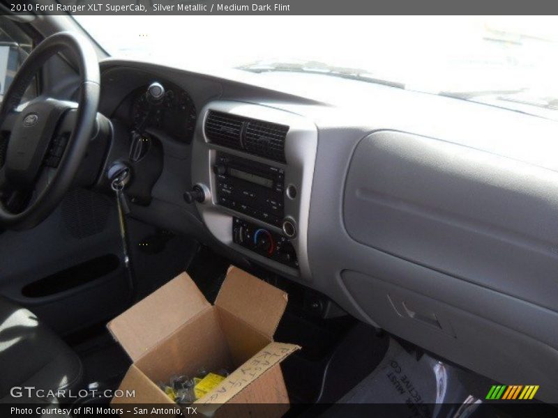 Silver Metallic / Medium Dark Flint 2010 Ford Ranger XLT SuperCab