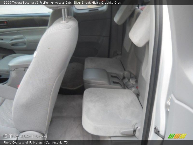 Silver Streak Mica / Graphite Gray 2009 Toyota Tacoma V6 PreRunner Access Cab
