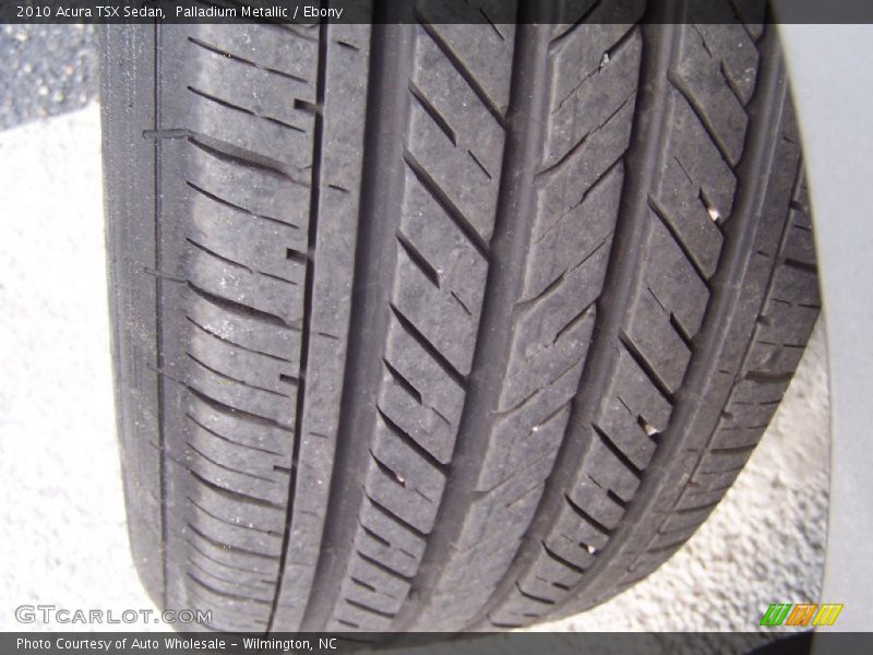 Palladium Metallic / Ebony 2010 Acura TSX Sedan
