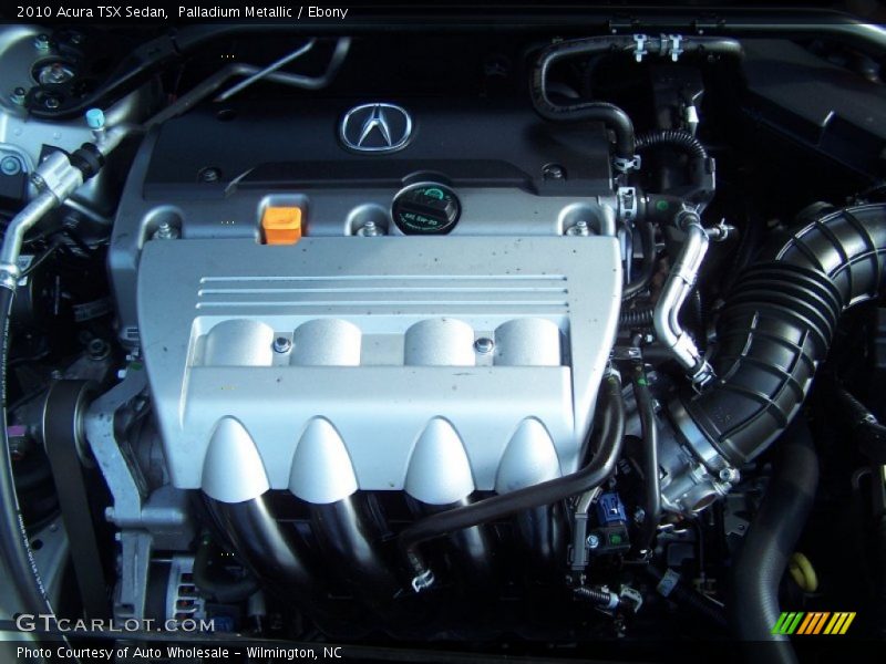 Palladium Metallic / Ebony 2010 Acura TSX Sedan