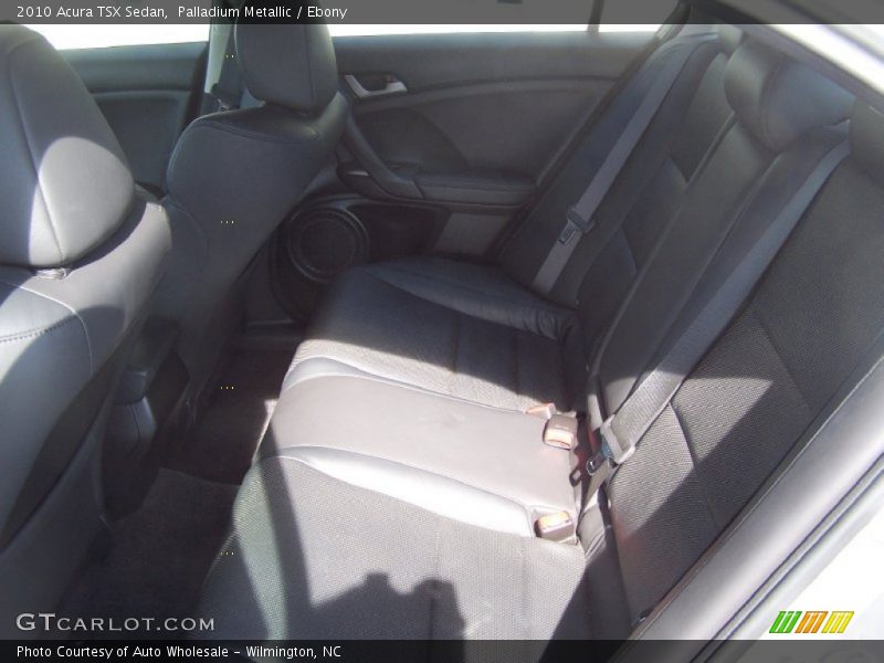 Palladium Metallic / Ebony 2010 Acura TSX Sedan
