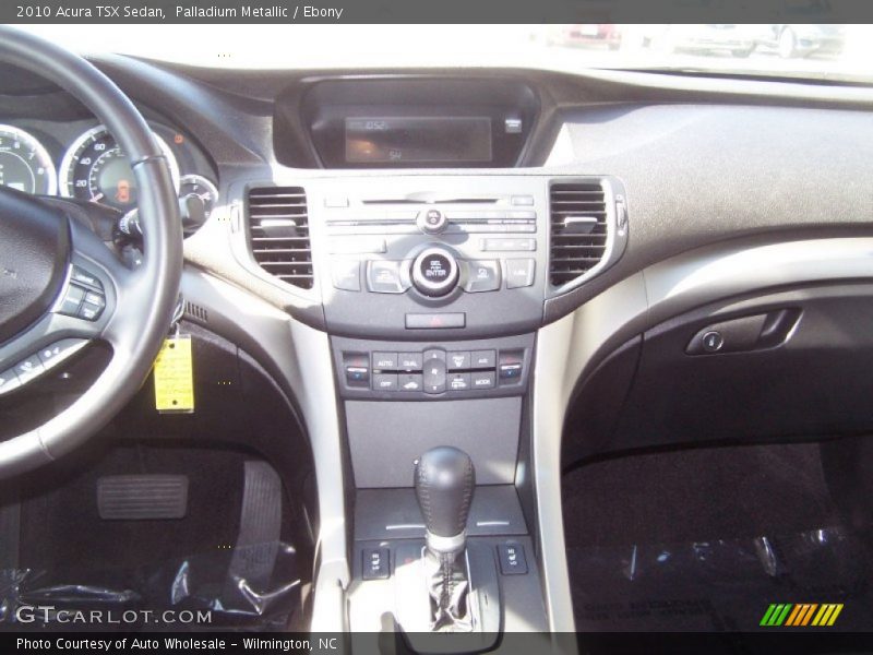Palladium Metallic / Ebony 2010 Acura TSX Sedan
