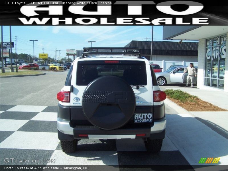 Iceberg White / Dark Charcoal 2011 Toyota FJ Cruiser TRD 4WD
