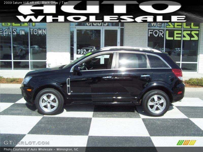 Black Onyx / Tan 2009 Saturn VUE XR V6