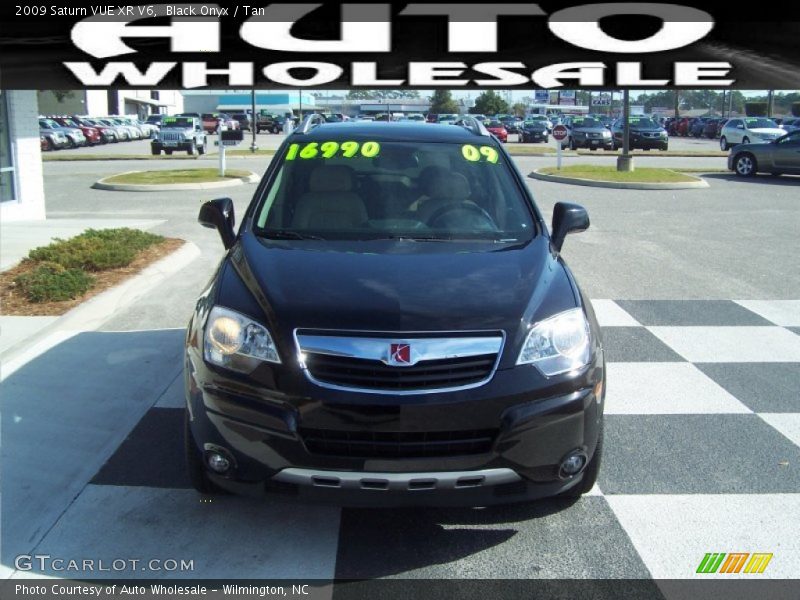 Black Onyx / Tan 2009 Saturn VUE XR V6