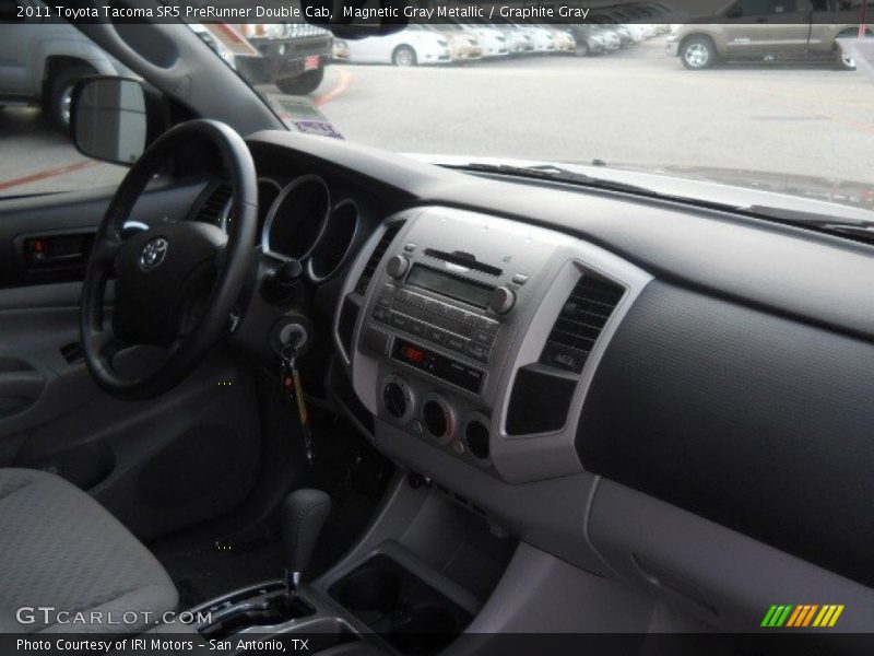 Magnetic Gray Metallic / Graphite Gray 2011 Toyota Tacoma SR5 PreRunner Double Cab