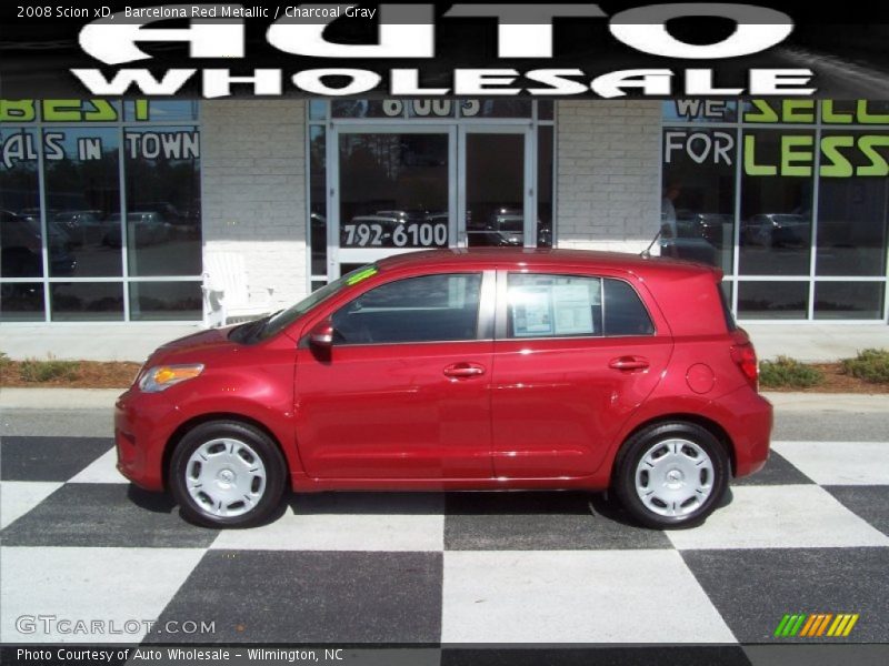 Barcelona Red Metallic / Charcoal Gray 2008 Scion xD